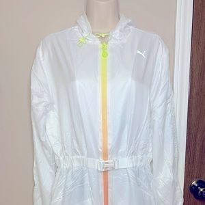 Puma X Selena Gomez Jacket white and yellow